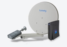 ADSL via satellite - TOOWAY