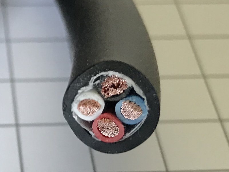 Coppia cavi diffusori BiWiring 4 x 2,5 mmq. 3,4,5 metri cadauno