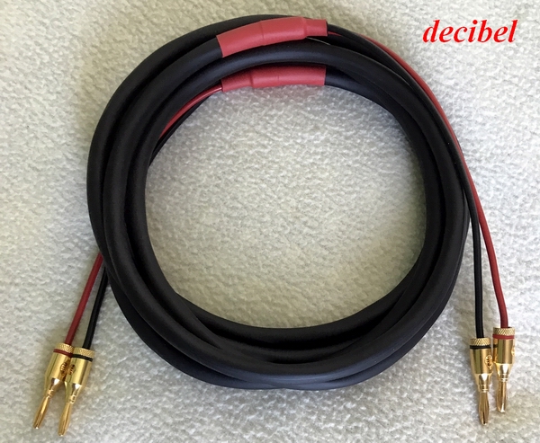 Coppia cavi per diffusori 2 x 2,5 mmq. 3 metri guaina PVC