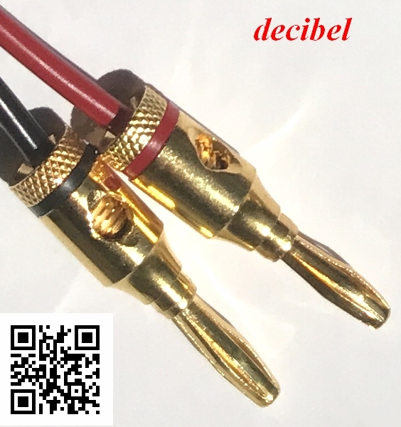 Coppia cavi per diffusori 2 x 2,5 mmq. 3 metri guaina PVC