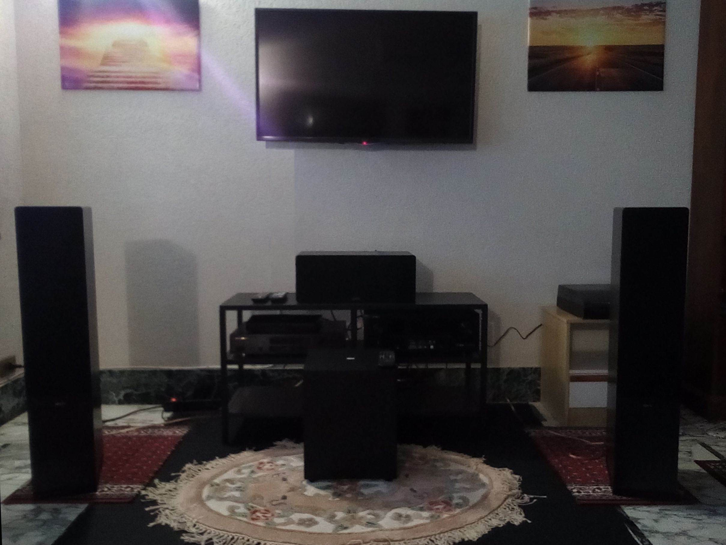 Home Theatre set Indiana Line TESI 561 DENON AVR-X2500H sistema 5.1 fronte anteriore Home Theatre set Indiana Line TESI 561 DENON AVR-X2500H sistema 5.1 fronte anteriore