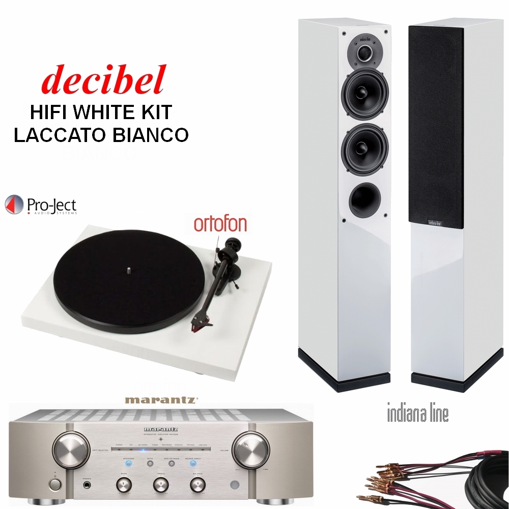 Decibel kit PRO-JECT ORTOFON MARANTZ INDIANA LINE Decibel kit PRO-JECT ORTOFON MARANTZ INDIANA LINE