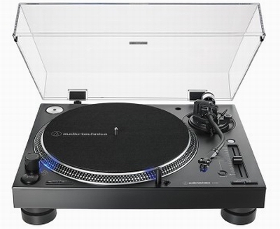 Audio-Technica AT-LP140XP BK con testina DJ AT-XP3