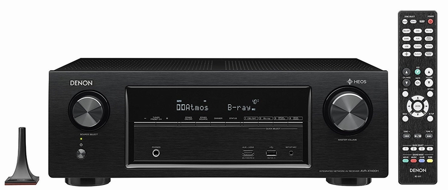 DENON AVR-X1400H sintoampli Home Cinema WiFi Bluetooth 7.1-5.1.2 DENON AVR-X1400H sintoampli Home Cinema WiFi Bluetooth 7.1-5.1.2