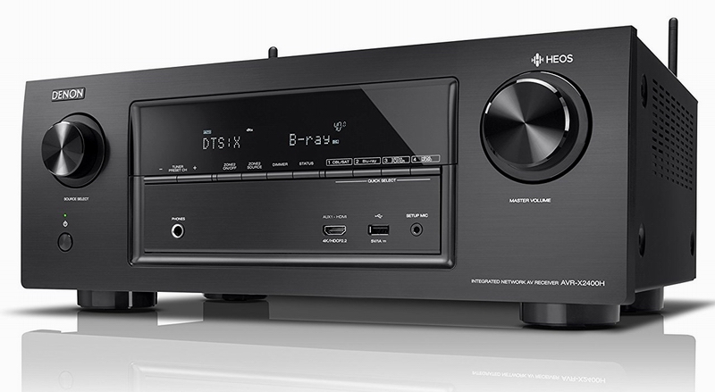 DENON AVR-X2400H sintoampli Home Theatre 7.1 o 5.1.2 DENON AVR-X2400H sintoampli Home Theatre 7.1 o 5.1.2