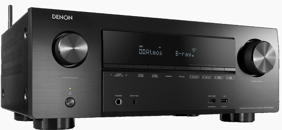 DENON AVR-X2500H sintoampli Home Theatre 7.2 o 5.2.2 DENON AVR-X2500H sintoampli Home Theatre 7.2 o 5.2.2