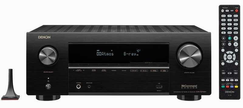 DENON AVR-X2800H DAB+ Home Theatre 7.2 o 5.2.2 Phono in - Clicca l'immagine per chiudere