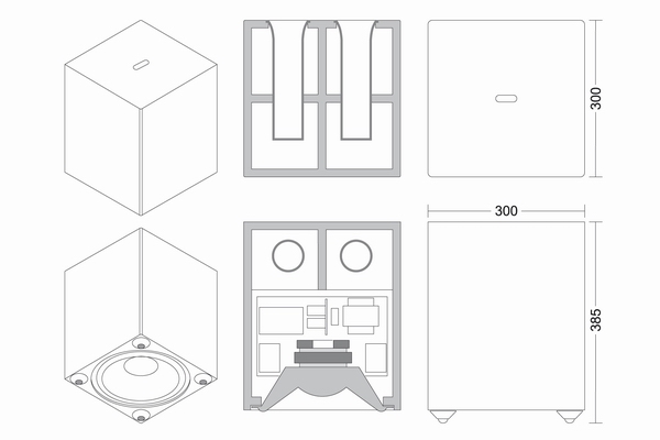 Indiana Line BASSO 840 subwoofer - Clicca l'immagine per chiudere