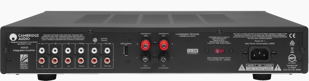 Cambridge Audio AX A 35 amplificatore stereo - Clicca l'immagine per chiudere