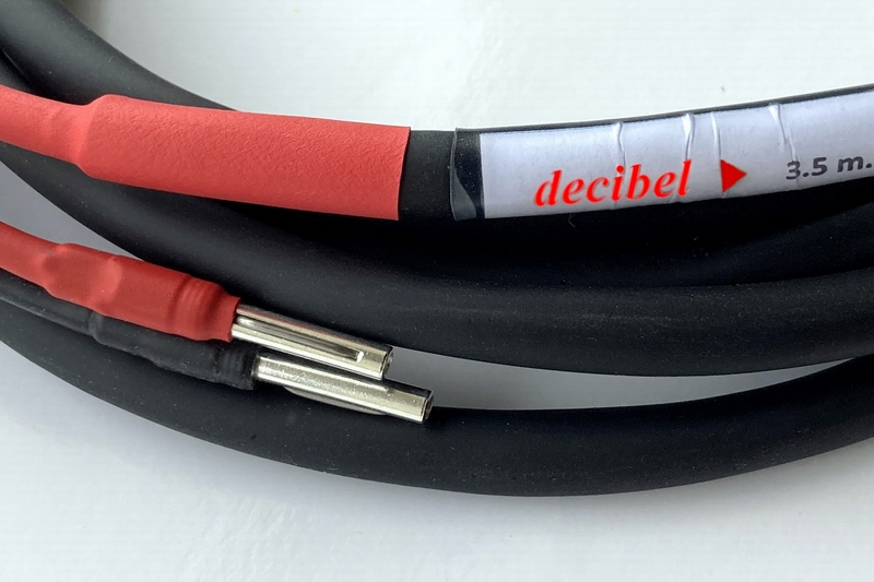 Decibel PREMIUM Coppia cavi di potenza per diffusori acustici