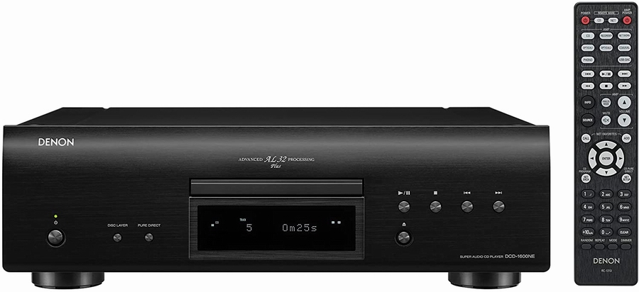 Denon DENON DCD-1600NE Lettore CD/SACD/WMA/MP3 stereo Nero