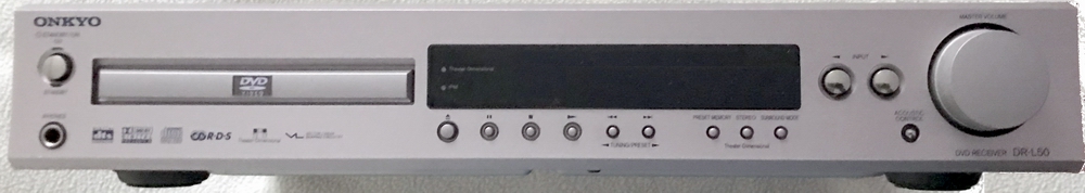 ONKYO DR-L50 sintoamplificatore 5.1 lettore DVD/CD silver ONKYO DR-L50 sintoamplificatore 5.1 lettore DVD/CD silver