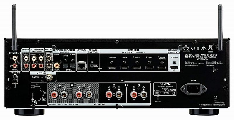 DRA-800H sintoamplificatore Stereo DAB DAB+