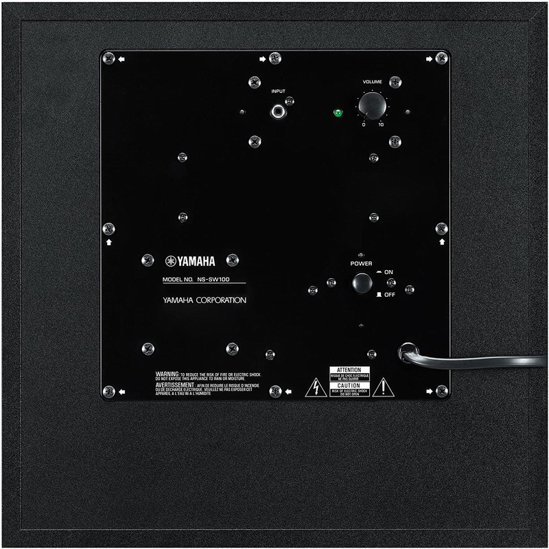 YAMAHA KS-SW100 subwoofer attivo colore nero - Clicca l'immagine per chiudere