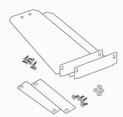 Staffe montaggio rack serie 6000 e 5600