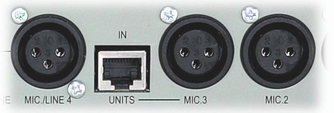 Mixer amplificatore 240W RMS 3 zone serie AX - Clicca l'immagine per chiudere