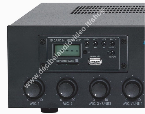 Mixer amplificatore 240W RMS 3 zone serie AX