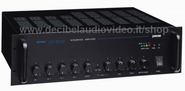 Mixer amplificatore 120 W RMS serie AX