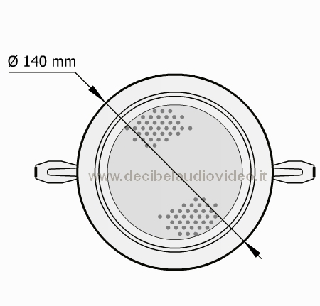 PASO C470/6-TW plafoniera circolare 6 W colore bianco IP65 - Clicca l'immagine per chiudere