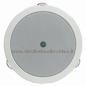 PASO C52/6-T Diffusore circolare 6 W lamiera bianco