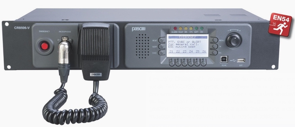 PASO CR8506-V unità controller sistema EVAC PA8500-VES