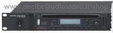 PASO P8083-2ALL Doppio lettore CD/USB/SD Card/Mp3 e tuner