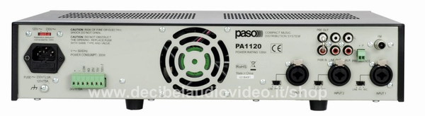 PASO PA1060 CMDS sistema diffusione sonora compatto 60 W