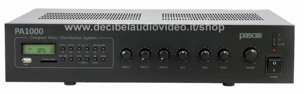 PA1120 CMDS sistema diffusione sonora compatto 120 W
