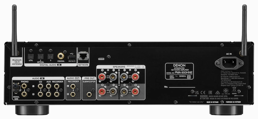 PMA-900HNE amplificatore stereo con streamer di Rete - Clicca l'immagine per chiudere