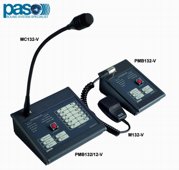 PASO PMB132/12-V Postazione remota per chiamate di emergenza