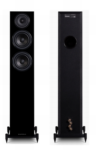 Wharfedale DIAMOND 12.3 coppia diffusori pavimento colore nero