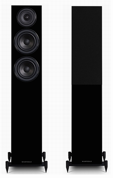 Wharfedale DIAMOND 12.4 coppia diffusori pavimento colore nero