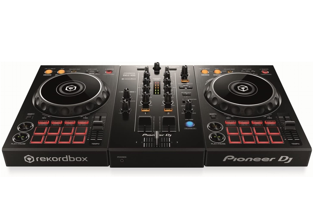 Pioneer DDJ-400 consolle DJ con mixer e Rekordbox DJ colore nero